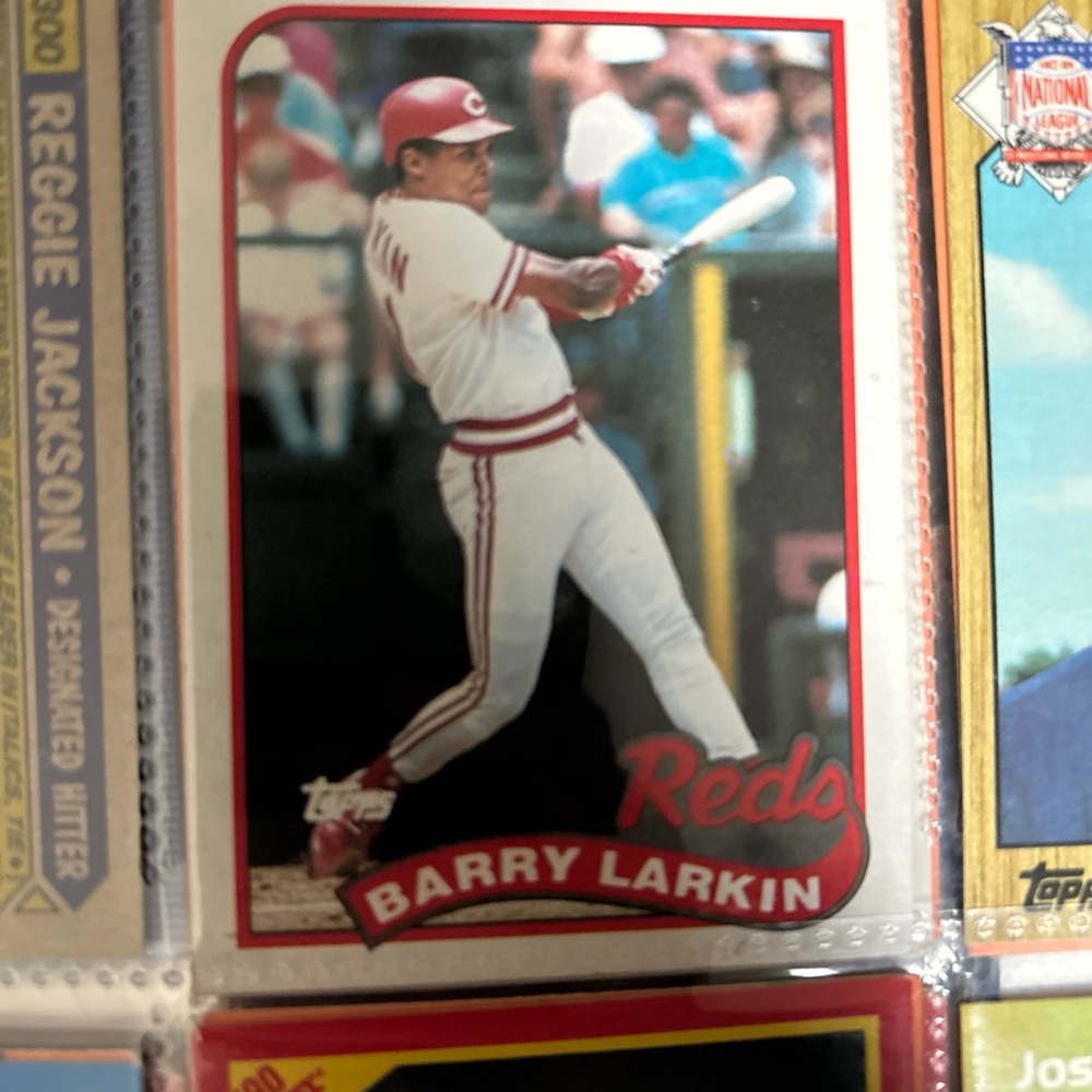 Barry Larkin Baseball Card